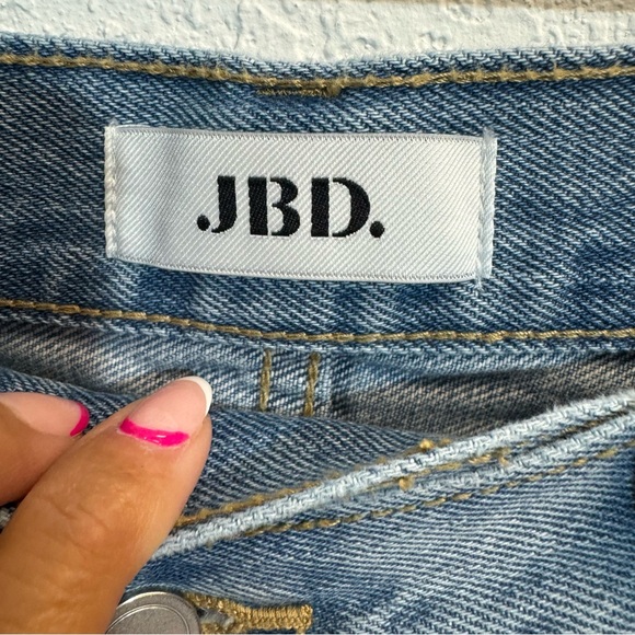 NEW JBD Crossover High Waist Mom Jeans SM - Picture 4 of 7